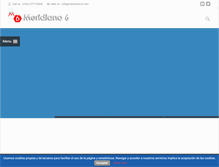 Tablet Screenshot of meridiano-6.com